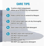 Outdoor Porch 2 - 3 Seater Swing Cushion,59"x43" - Eagle Peak Custom Canopy Tent