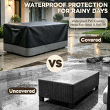 Patio Furniture Cover, Small Coffee Table 34.5''W×21''D×15.5''H - Eagle Peak®