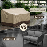 Patio Furniture Cover, Small Loveseat 35.5''W×29.5''D×29.5''H - Eagle Peak®