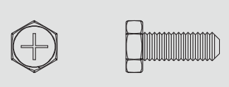 PG127V2TEX - Part AA Bolt M6 x 15 - Eagle Peak