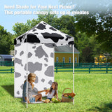 Pop up Canopy 5x5 with One Removable Sunwall, Carry Bag Included - Eagle Peak Custom Canopy Tent