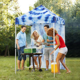 Pop up Canopy 5x5 with One Removable Sunwall, Carry Bag Included - Eagle Peak Custom Canopy Tent