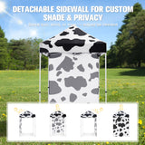 Pop up Canopy 5x5 with One Removable Sunwall, Carry Bag Included - Eagle Peak Custom Canopy Tent