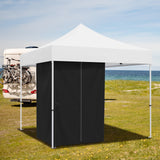 Portable Privacy Tent Hanging Privacy Curtain, Square/Triangular, Black - Eagle Peak Custom Canopy Tent