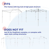 Portable Privacy Tent Hanging Privacy Curtain, Square/Triangular, Black - Eagle Peak Custom Canopy Tent