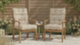 Tufted Outdoor/Indoor High Back Patio Chair Cushion, 2 Pack, 46'' x 22''