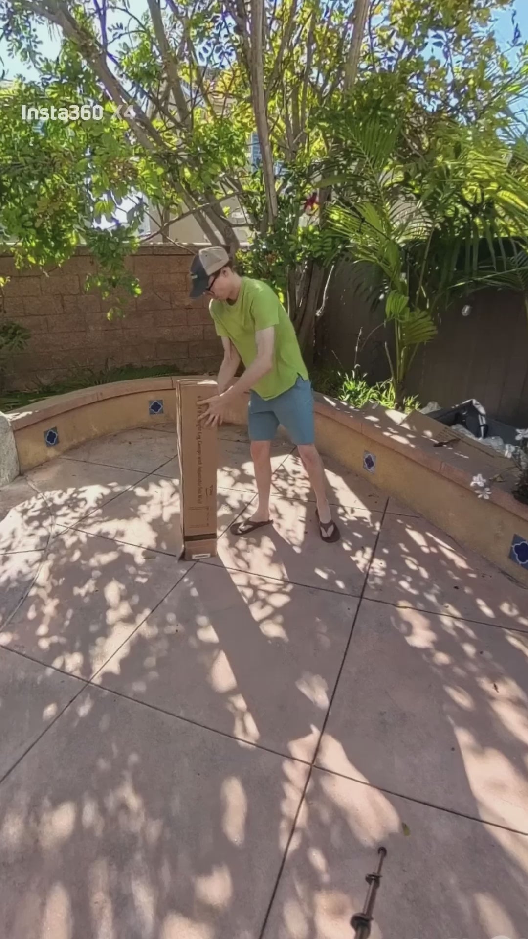 6x4 ft Instant Pop Up Canopy with Adjustable Sun Wall