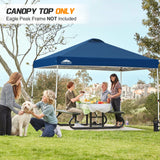 Replacement Canopy Cover with Air Vent for 10x10 Pop Up Canopy Tent, Top Only - Eagle Peak Custom Canopy Tent