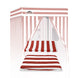 Replacement Canopy Cover with Air Vent for 10x10 Pop Up Canopy Tent, Top ONLY - Eagle Peak Custom Canopy Tent