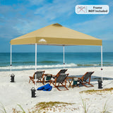 Replacement Canopy Cover with Air Vent for 10x10 Pop Up Canopy Tent, Top Only - Eagle Peak Custom Canopy Tent