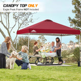 Replacement Canopy Cover with Air Vent for 10x10 Pop Up Canopy Tent, Top Only - Eagle Peak Custom Canopy Tent