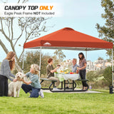 Replacement Canopy Cover with Air Vent for 10x10 Pop Up Canopy Tent, Top Only - Eagle Peak Custom Canopy Tent