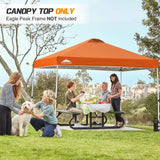 Replacement Canopy Cover with Air Vent for 10x10 Pop Up Canopy Tent, Top Only - Eagle Peak Custom Canopy Tent