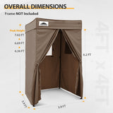 Replacement Canopy Cover with Air Vent for 10x10 Pop Up Canopy Tent, Top ONLY - Eagle Peak Custom Canopy Tent