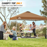 Replacement Canopy Cover with Air Vent for 10x10 Pop Up Canopy Tent, Top Only - Eagle Peak Custom Canopy Tent