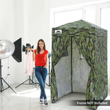 Replacement Canopy Top and Four Walls for 4x4 Changing Room - Frame NOT Included - Eagle Peak Custom Canopy Tent