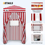 Replacement Canopy Top and Four Walls for 4x4 Changing Room - Frame NOT Included - Eagle Peak Custom Canopy Tent