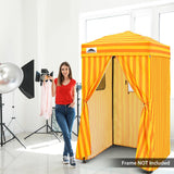 Replacement Canopy Top and Four Walls for 4x4 Changing Room - Frame NOT Included - Eagle Peak Custom Canopy Tent