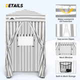 Replacement Canopy Top and Four Walls for 4x4 Changing Room - Frame NOT Included - Eagle Peak Custom Canopy Tent