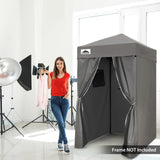 Replacement Canopy Top and Four Walls for 4x4 Changing Room - Frame NOT Included - Eagle Peak Custom Canopy Tent