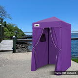 Replacement Canopy Top and Four Walls for 4x4 Changing Room - Frame NOT Included - Eagle Peak Custom Canopy Tent