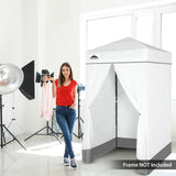 Replacement Canopy Top and Four Walls for 4x4 Changing Room - Frame NOT Included - Eagle Peak Custom Canopy Tent