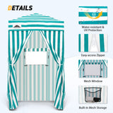 Replacement Canopy Top and Four Walls for 4x4 Changing Room - Frame NOT Included - Eagle Peak Custom Canopy Tent