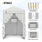 Replacement Canopy Top and Four Walls for 5x5 Changing Room - Frame NOT Included - Eagle Peak Custom Canopy Tent