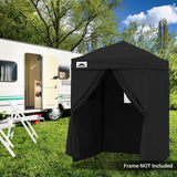 Replacement Canopy Top and Four Walls for 5x5 Changing Room - Frame NOT Included - Eagle Peak Custom Canopy Tent