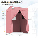 Replacement Canopy Top and Four Walls for 5x5 Pop Up Flat Top Changing Room - Eagle Peak Custom Canopy Tent