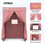 Replacement Canopy Top and Four Walls for 5x5 Pop Up Flat Top Changing Room - Eagle Peak Custom Canopy Tent