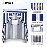 Replacement Canopy Top and Four Walls for 5x5 Pop Up Flat Top Changing Room - Eagle Peak Custom Canopy Tent