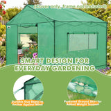 Replacement Cover for 10x10 Gable Roof Pop up Greenhouse - Eagle Peak Custom Canopy Tent