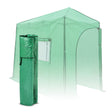 Replacement Cover for 10x5 Portable Lean - to Greenhouse (Frame Not Included), Green - Eagle Peak Custom Canopy Tent