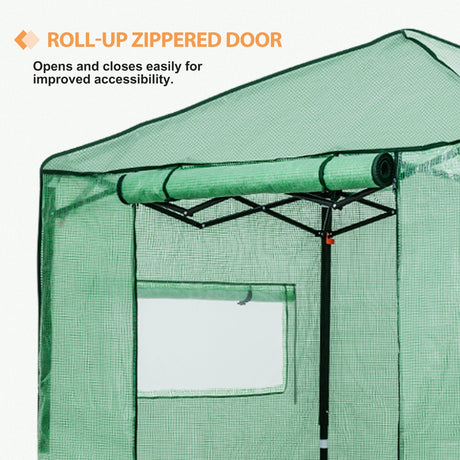 Replacement Cover for 6x4 Portable Walk - in Pop up Greenhouse - Eagle Peak