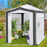 Replacement Cover for 8x6 Pop up Greenhouse with Polyester Reinforced Corners - Eagle Peak Custom Canopy Tent