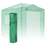 Replacement Cover for 8x6 Portable Pop up Greenhouse, Mesh Door(Frame Not Included), Green - Eagle Peak Custom Canopy Tent