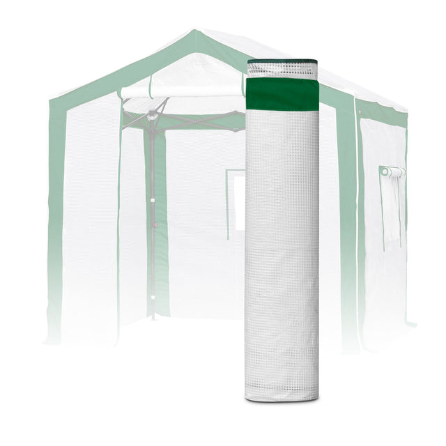 Replacement Cover for 8x6 Portable Pop up Greenhouse with Polyester Reinforced Corners - Eagle Peak Custom Canopy Tent