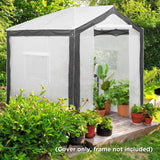 Replacement Cover for 8x6 Portable Pop up Greenhouse with Polyester Reinforced Corners - Eagle Peak Custom Canopy Tent