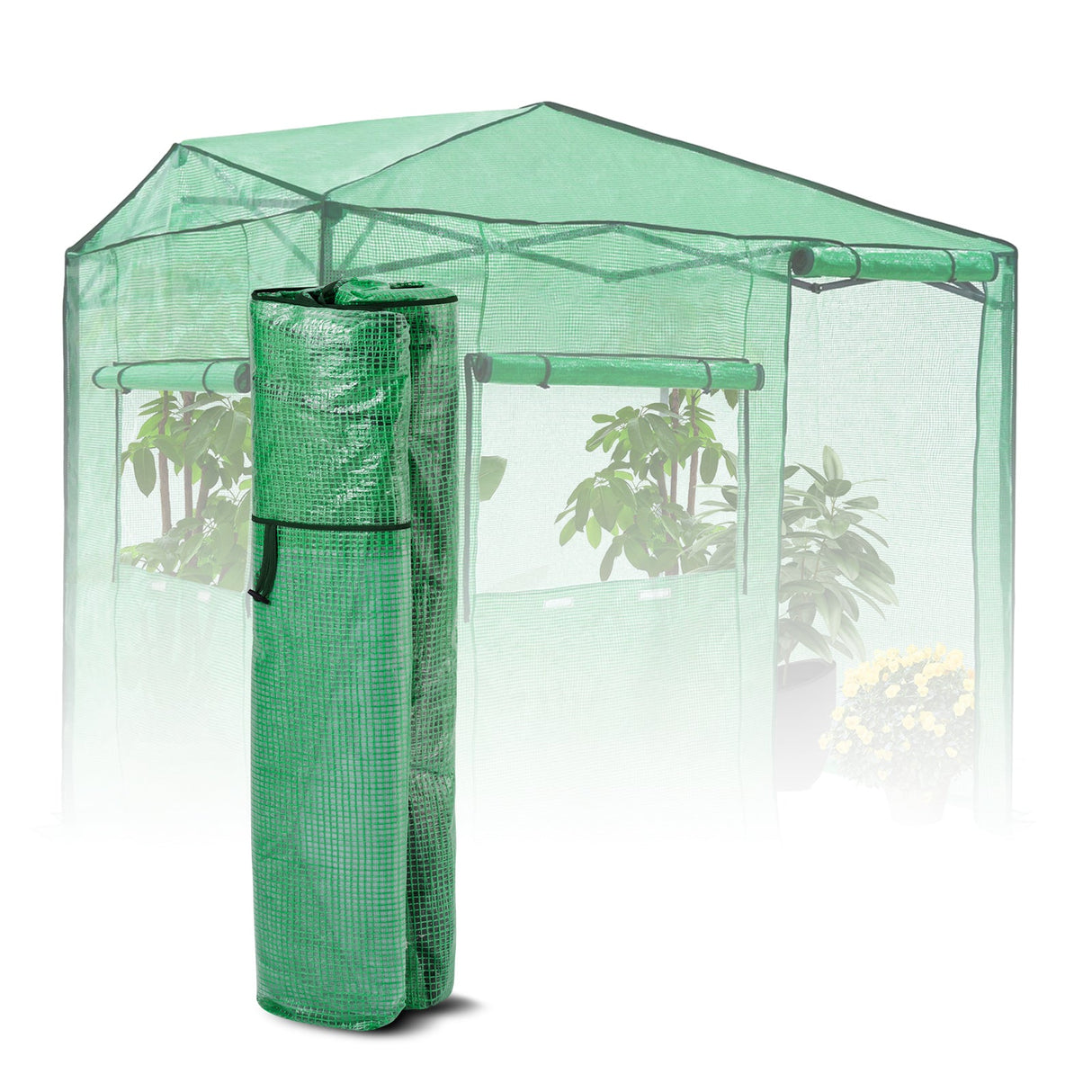 Replacement Cover for 8x6 Portable Walk - in Pop up Greenhouse - Eagle Peak