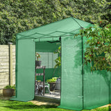 Replacement Cover for 8x8 Portable Walk - in Pop up Greenhouse(Frame Not Included) - Eagle Peak