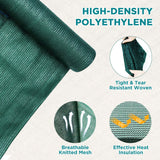 Replacement Mesh Cover for 8x6 Portable Walk - in Pop up Greenhouse(Frame Not Included), Green - Eagle Peak Custom Canopy Tent