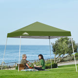 Slant Leg Pop up Canopy Tent, 10x10 Base 8x8 Top - Eagle Peak Custom Canopy Tent