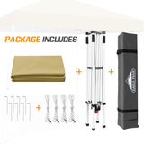 Slant Leg Pop up Canopy Tent, 10x10 Base 8x8 Top - Eagle Peak Custom Canopy Tent