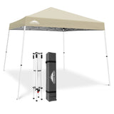 Slant Leg Pop up Canopy Tent, 10x10 Base 8x8 Top - Eagle Peak Custom Canopy Tent