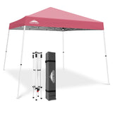 Slant Leg Pop up Canopy Tent, 10x10 Base 8x8 Top - Eagle Peak Custom Canopy Tent