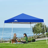 Slant Leg Pop up Canopy Tent, 10x10 Base 8x8 Top - Eagle Peak Custom Canopy Tent