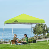 Slant Leg Pop up Canopy Tent, 10x10 Base 8x8 Top - Eagle Peak Custom Canopy Tent