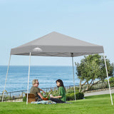 Slant Leg Pop up Canopy Tent, 10x10 Base 8x8 Top - Eagle Peak Custom Canopy Tent