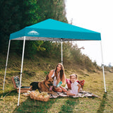 Slant Leg Pop up Canopy Tent, 10x10 Base 8x8 Top - Eagle Peak Custom Canopy Tent